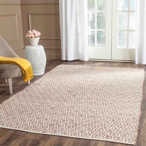 Safavieh Cape Cod Handmade Natural Jute Natural Fiber Rug - 8' x 10'