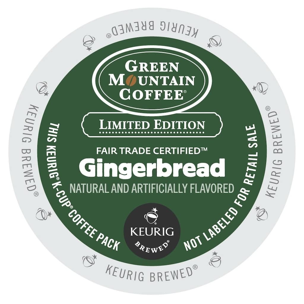 Green Mountain Coffee Gingerbread Coffee K-Cup Portion Pack