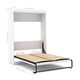preview thumbnail 14 of 16, Pur by Bestar Full-size Wood Murphy Wall Bed White