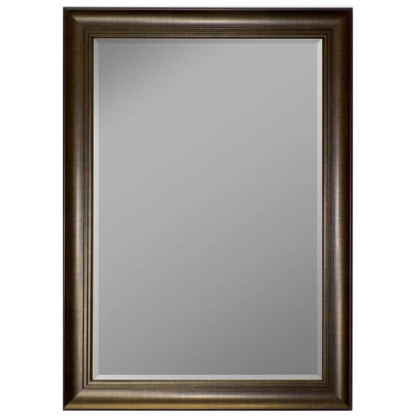 Hitchcock Butterfield Bravoss Large Copper Mirror - Bronze