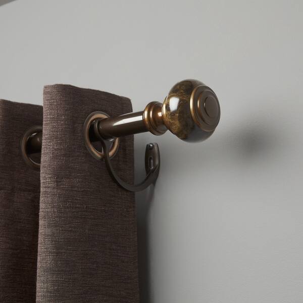 Shop Umbra Marbello 1 Inch Curtain Rod 88 To 120 Inches Free