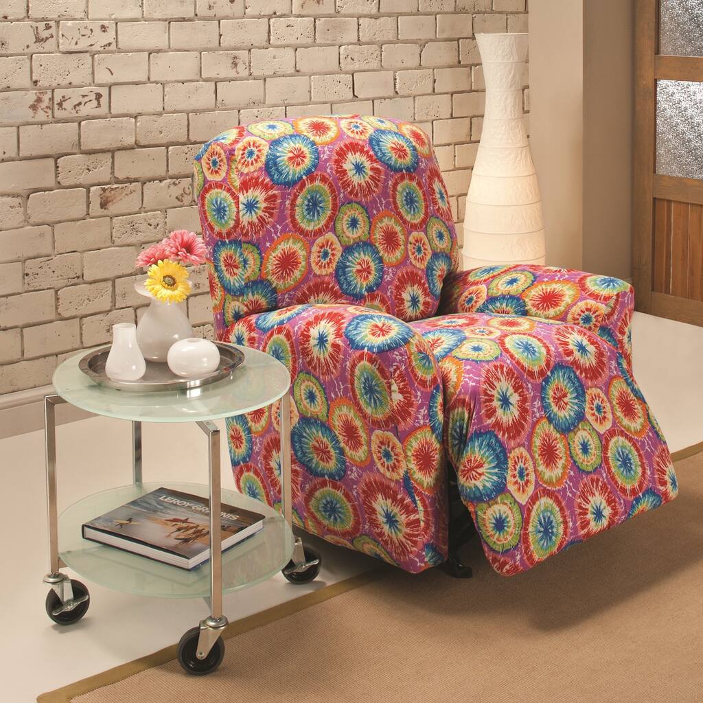 Sanctuary Stretch Jersey Tie-dye Large Recliner Slipcover