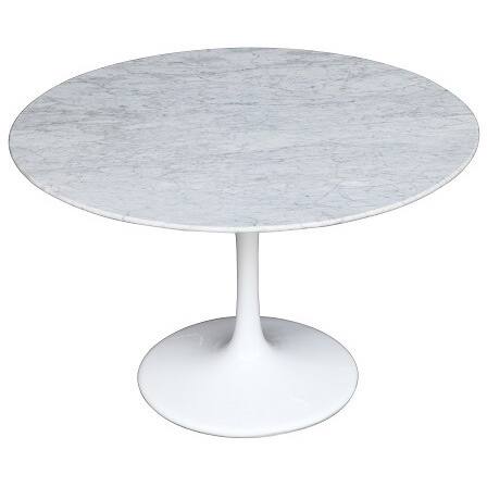 Flower 59-inch Marble Table