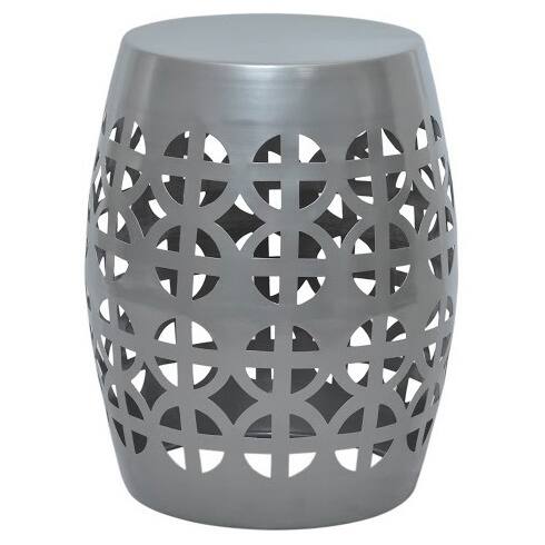Artisan Pewter Garden Stool/ Side Table