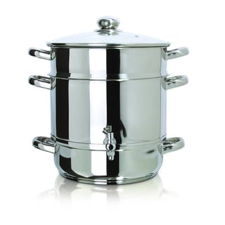 Euro Cuisine Stainless Steel Stove Top Steam Juicer