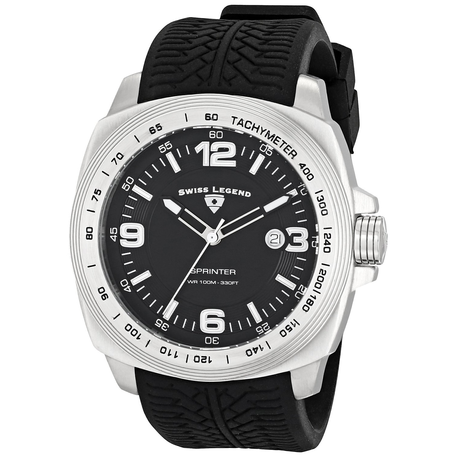 Swiss Legend Men S Sprinter Black Watch Overstock 9610978