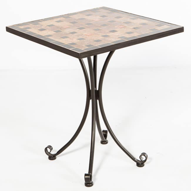 Recco Square Mosaic Outdoor Bistro Table