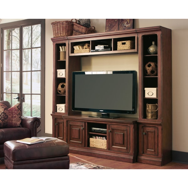 Signature Design by Ashley 'Gaylon' Brown Entertainment Center - Free ...