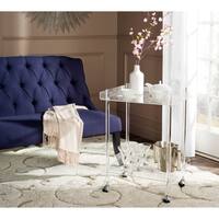 Safavieh Healy Clear Acrylic Kitchen Cart - 25.6" x 18.1" x 31.1"