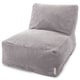 preview thumbnail 11 of 22, Majestic Home Goods Indoor Villa Velvet Bean Bag Chair Lounger 36 in L x 27 in W x 24 in H Vintage