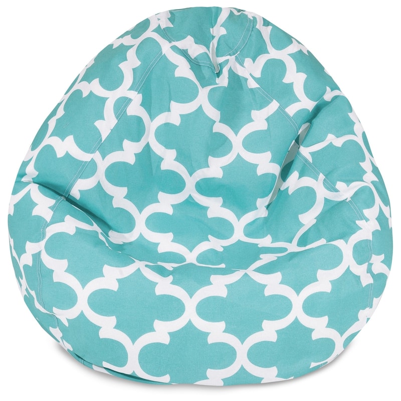 Majestic Home Goods Trellis Classic Bean Bag Chair Small/Large