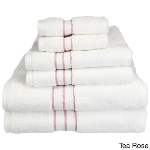 Turkish Cotton 6 Piece Absorbent Heavyweight Towel Set by Superior