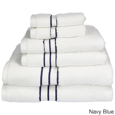 Turkish Cotton 6 Piece Absorbent Heavyweight Towel Set by Superior
