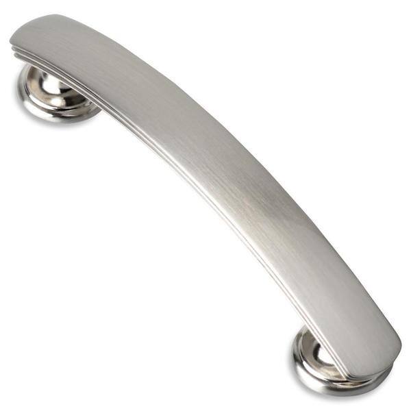 Shop Southern Hills Brushed Nickel Cabinet Pulls 3 75 Inch Pack