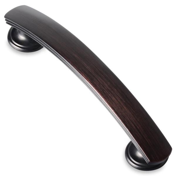 shop southern hills oil rubbed bronze cabinet pulls 3.75-inch (pack