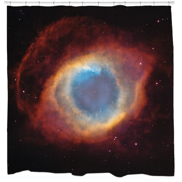 Helix Nebula, Cosmos, Eye of God Shower Curtain