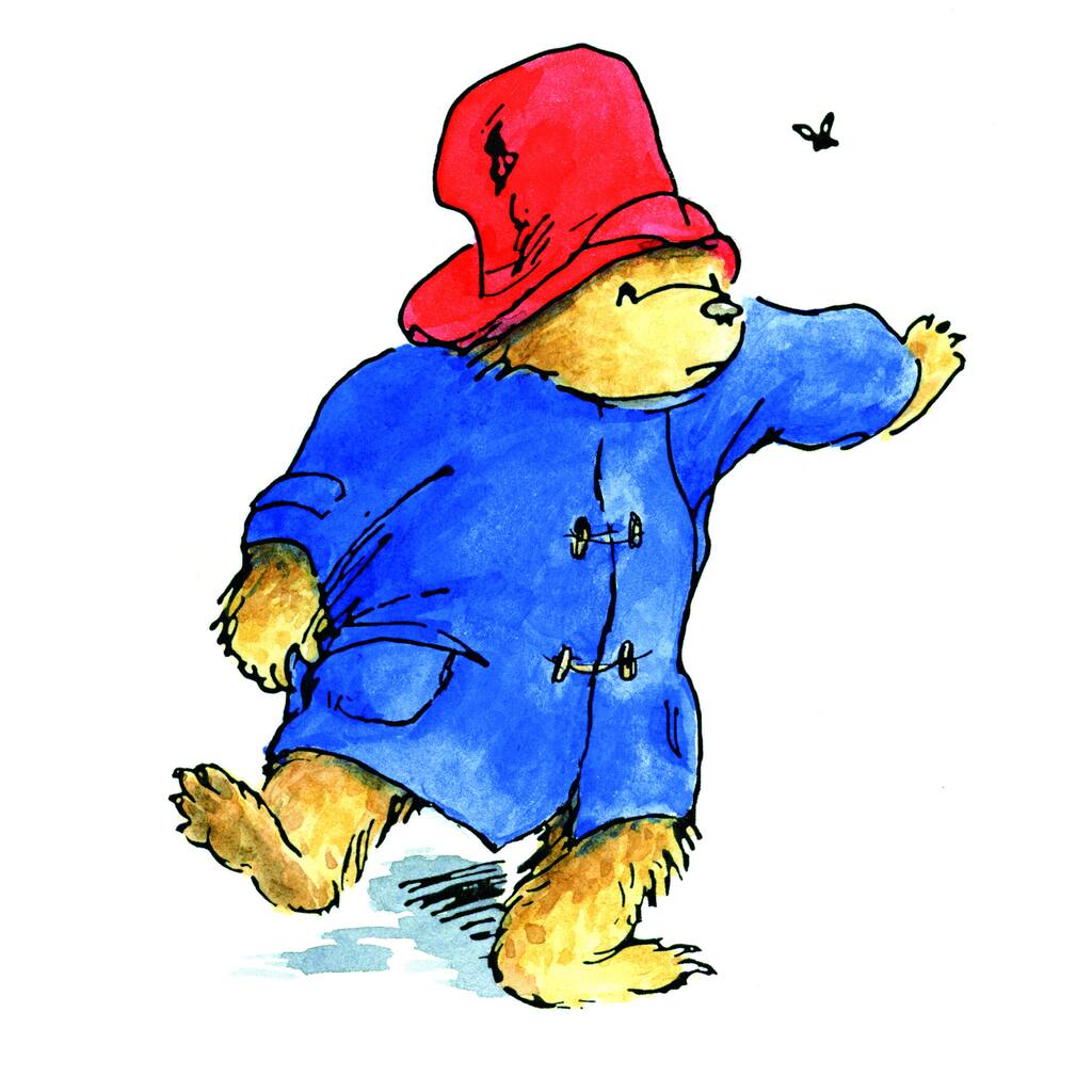 Peggy Fortnum 'Paddington Bear Shoo Fly' Canvas Art - Multi-Color