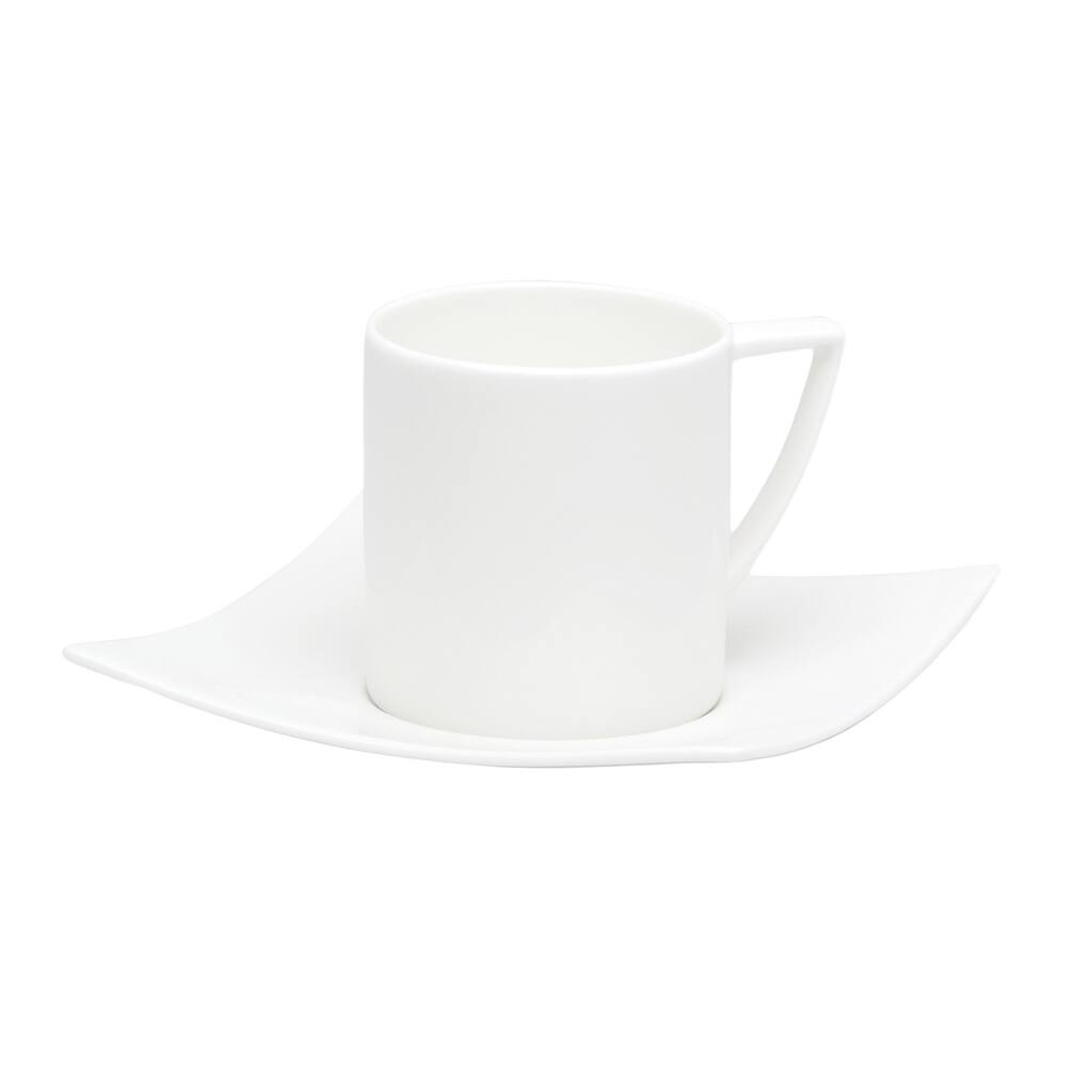 Extreme White Tea Cup and Saucer (set of six)