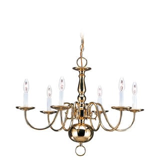 6-light Traditional Chandelier