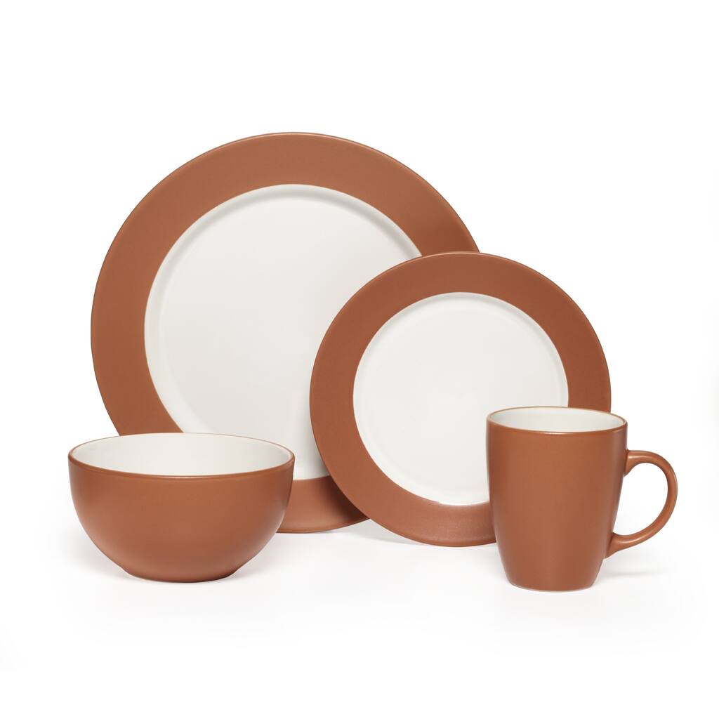 Pfaltzgraff Harmony Spice 16PC Dinnerware Set, Service for 4