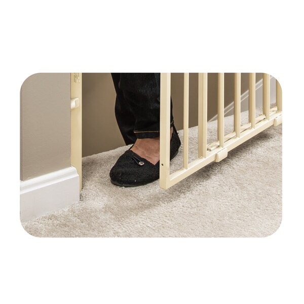 evenflo easy walk thru top of stairs gate