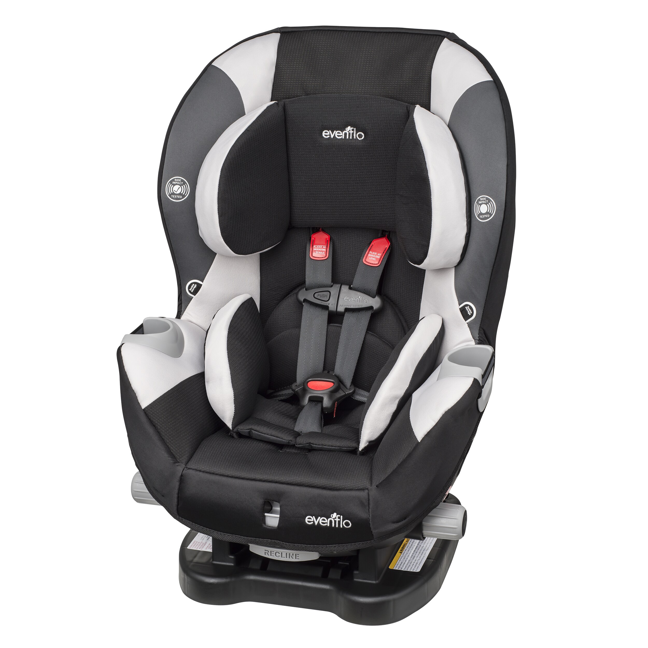 evenflo grey car seat
