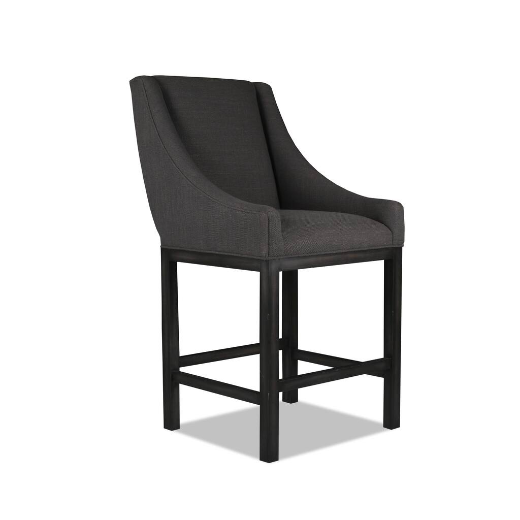 Vanesa Premium Linen Barstool