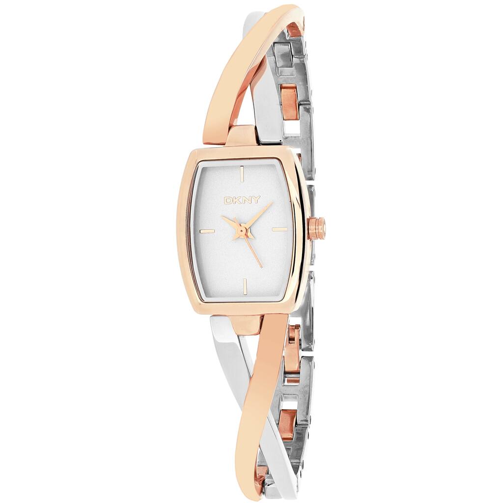 DKNY Women's Crosswalk NY2236 Two-tone Stainless Steel Analog Quartz Watch