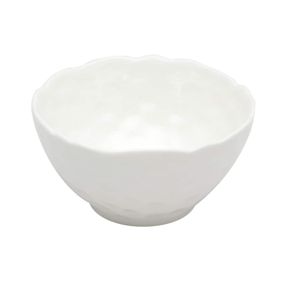 Red Vanilla Marble Fruit Bowl 5.25" 14oz