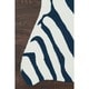 Faux zebra skin rug