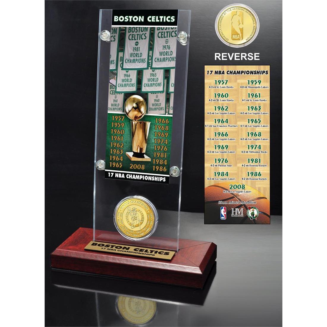 Los Angeles Lakers Highland Mint 17-Time NBA Finals Champions