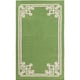 preview thumbnail 21 of 37, Hand-woven Omar Reversible Wool Area Rug (8' x 11') Green - 8' x 11' - Rectangle