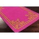preview thumbnail 22 of 37, Hand-woven Omar Reversible Wool Area Rug (8' x 11') Pink - 8' x 11' - Rectangle