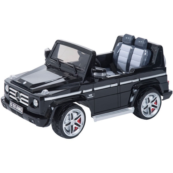 Aosom Black Mercedes Benz Kids 12V Ride on Car with Remote   16802652