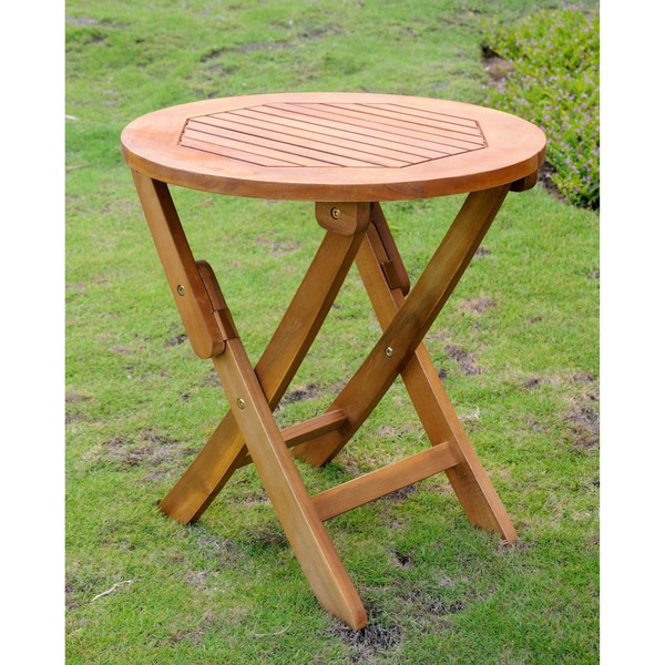 International Caravan Royal Fiji 19-inch Folding End Table