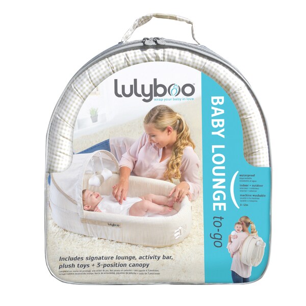 lulyboo baby lounge to go safety