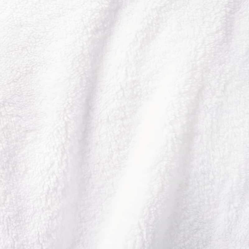 Authentic Hotel and Spa Unisex Microfiber White Bath Robe