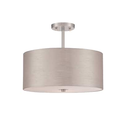 Katy 3-light Semi-Flush