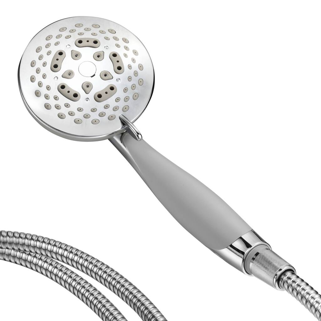 HotelSpa Designer Collection High-fashion Extra-large 7-setting Luxury Hand Shower - Silver