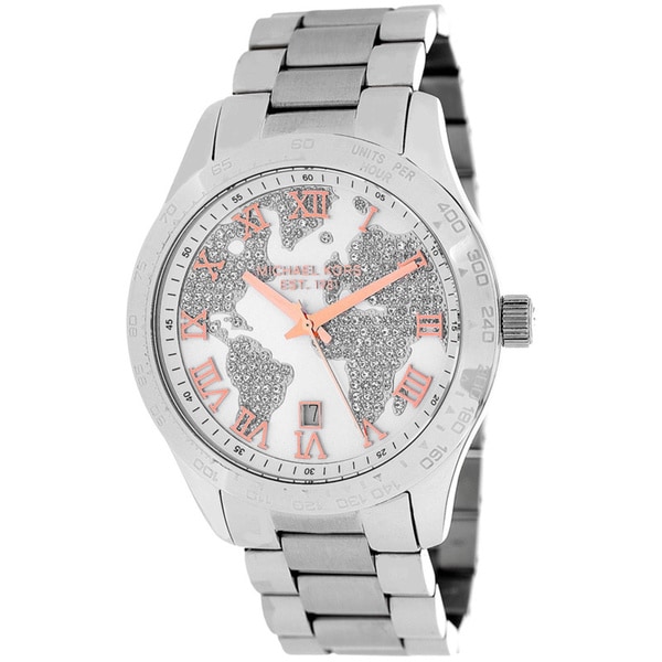 Michael kors globe watch Clearance