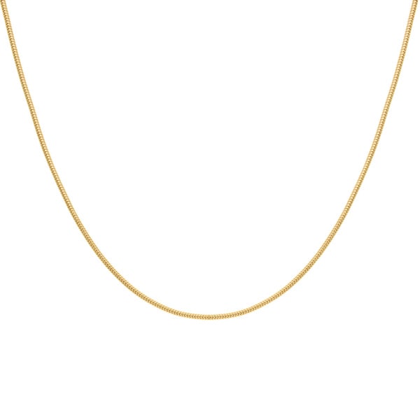 Roberto Martinez Sterling Silver 1 mm Snake Chain Necklace 16-30