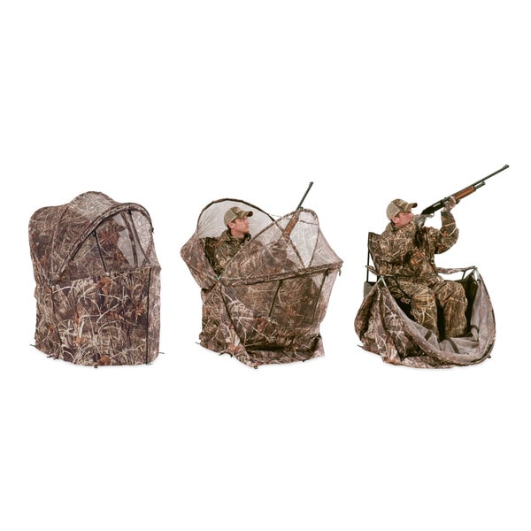 Shop Ameristep Duck Commander Rapid Shooter Tent Chair Blind Free