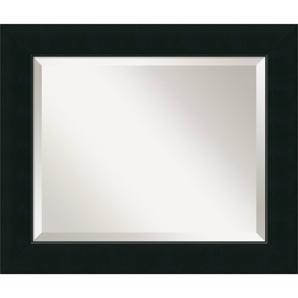 Wall Mirror, Corvino Black Wood