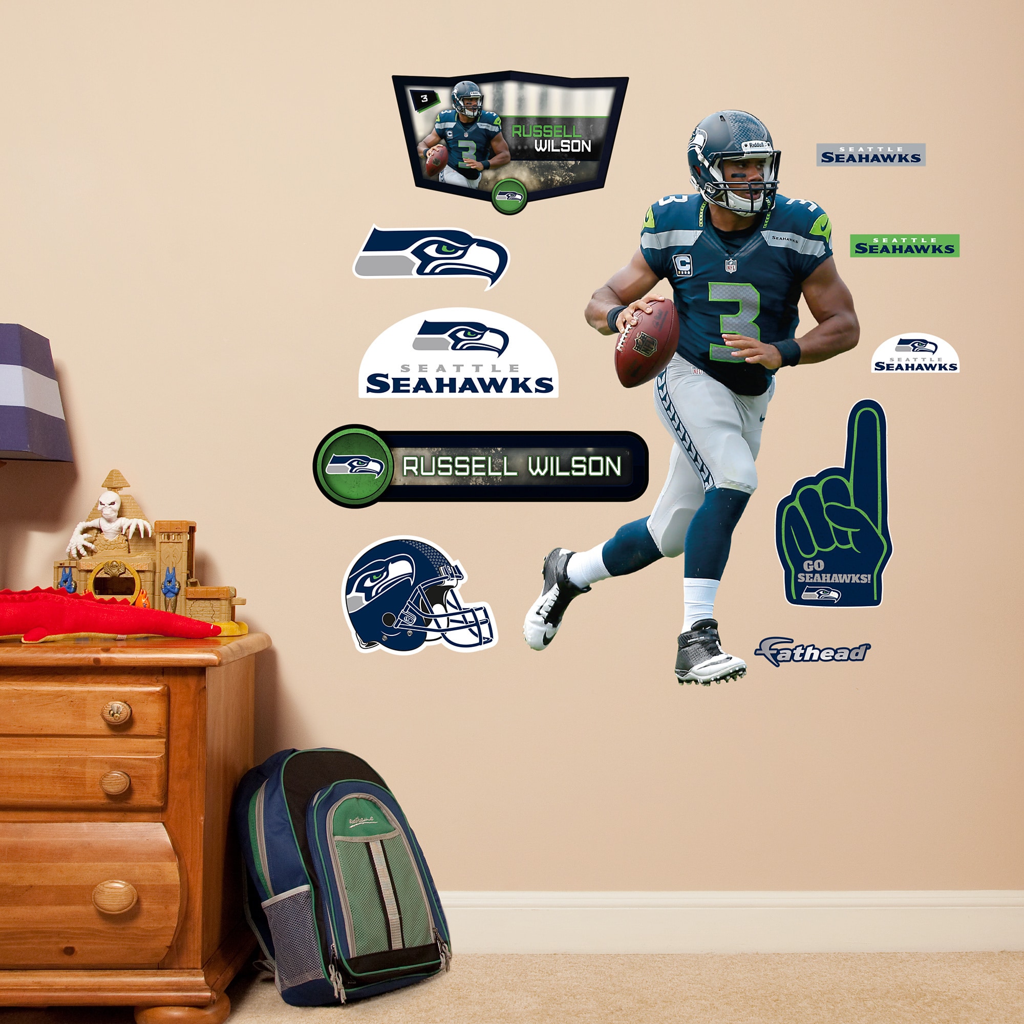 Russell Wilson Decal 