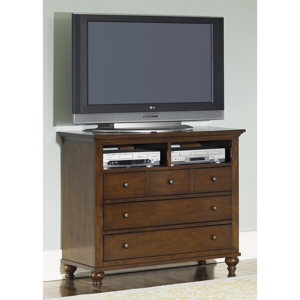 Shop Hamilton Cinnamon Media Chest On Sale Free Shipping Today