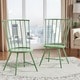preview thumbnail 5 of 26, Truman High Back Metal and Wood Spindle Dining Chair (Set of 2) by iNSPIRE Q Modern