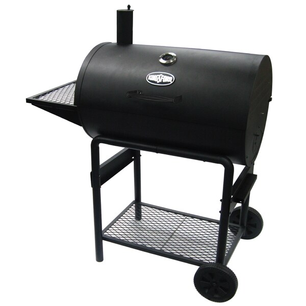 Kingsford Iron and Chrome 30inch Charcoal Barrel Grill Free Shipping