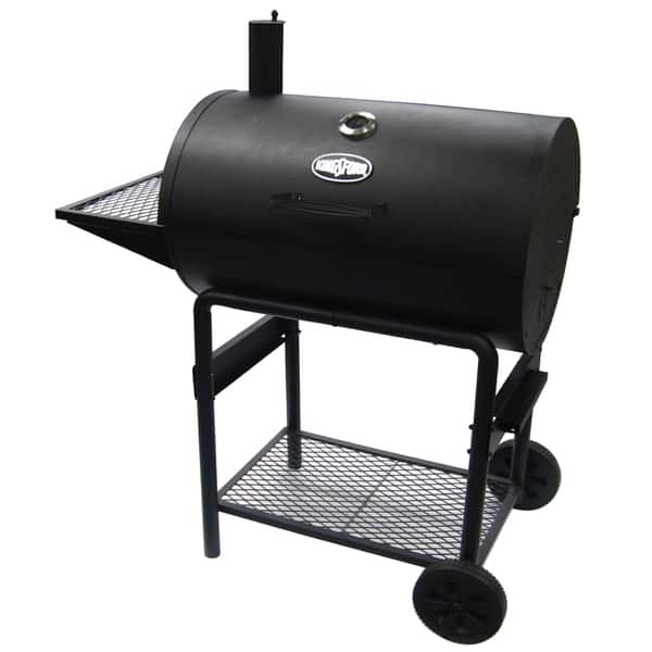 Kingsford Iron and Chrome 30-inch Charcoal Barrel Grill - Bed Bath 