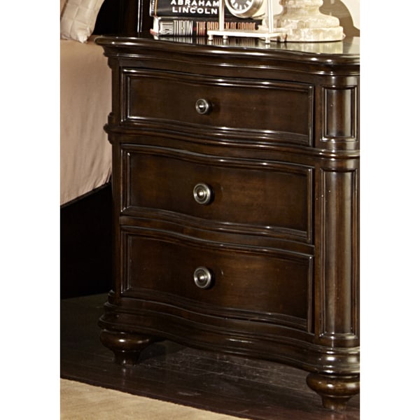 Liberty Plantation Cognac 3 drawer Nightstand   16806612  