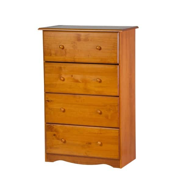 Shop Solid Wood 4 Super Jumbo Drawer Chest With Lock By Palace